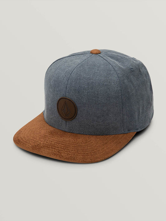 Quarter Fabric Cap - Stormy Blue