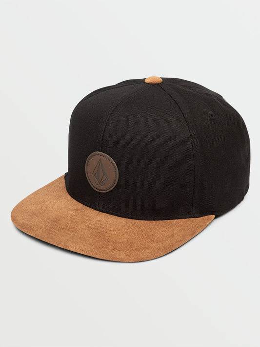 Quarter Fabric Cap - Vintage Black