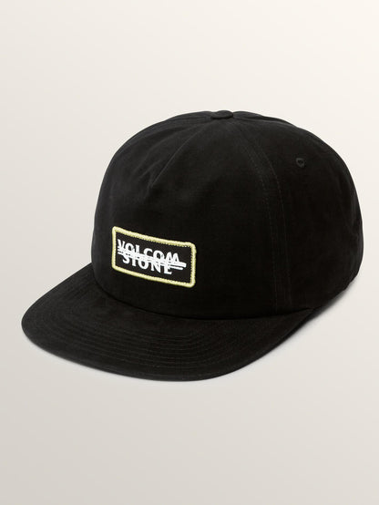 Scribble Stone Beanie - Black