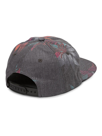 Verano Stone Snapback Cap - Black