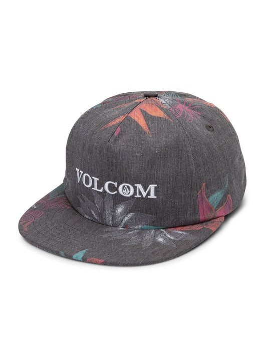 Verano Stone Snapback Cap - Black