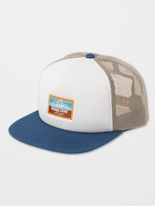 Mile Marker Trucker Cap - MARINA BLUE