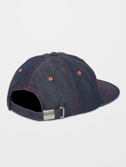 Full Stone Dad Hat Nuts Cap - INDIGO RIDGE WASH