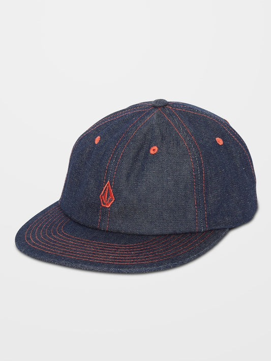 Full Stone Dad Hat Nuts Cap - INDIGO RIDGE WASH