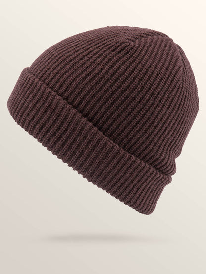 Full Stone Beanie - Bordeaux Brown