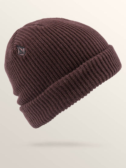 Full Stone Beanie - Bordeaux Brown