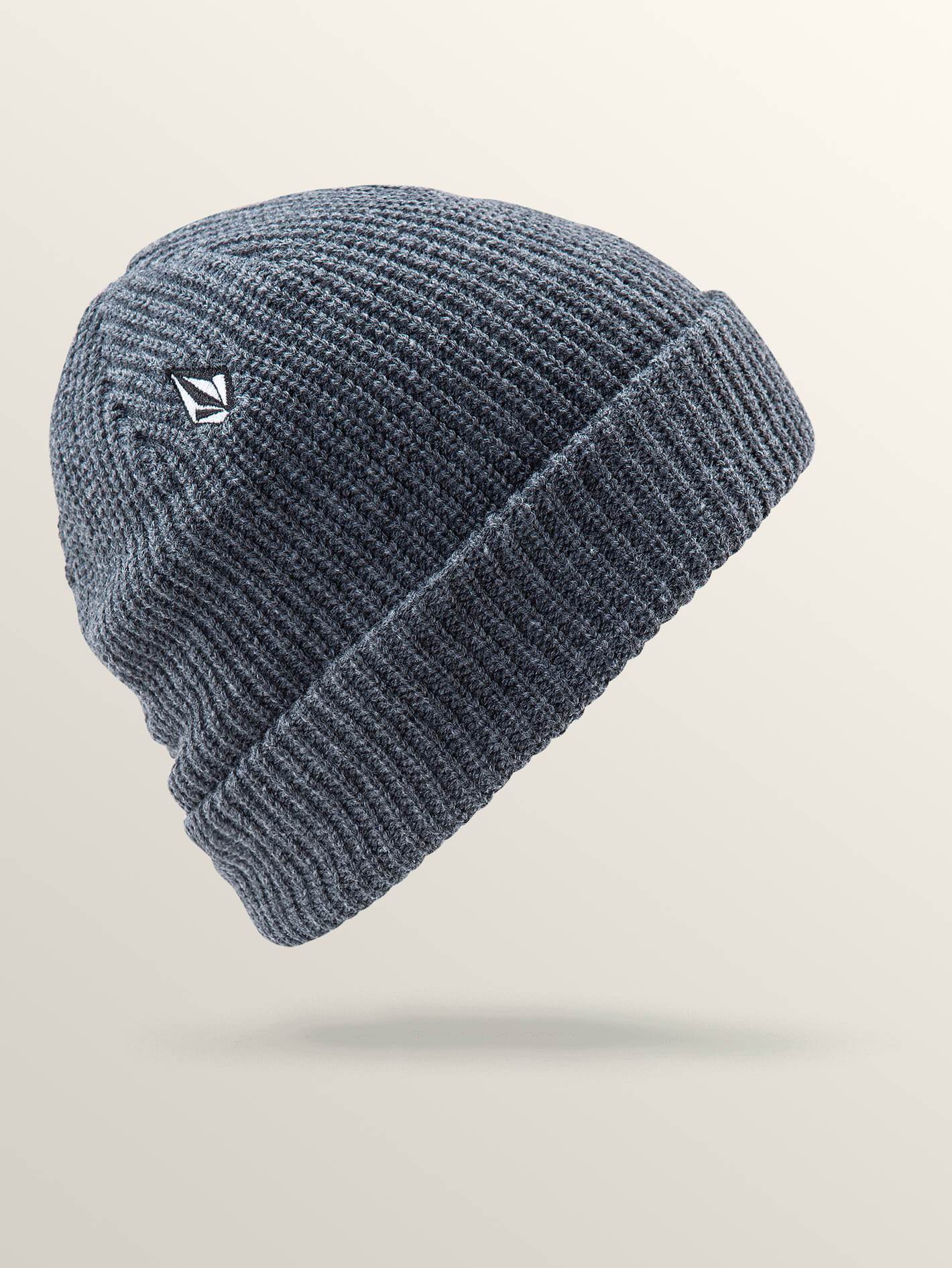 Full Stone Beanie - CHARCOAL HEATHER