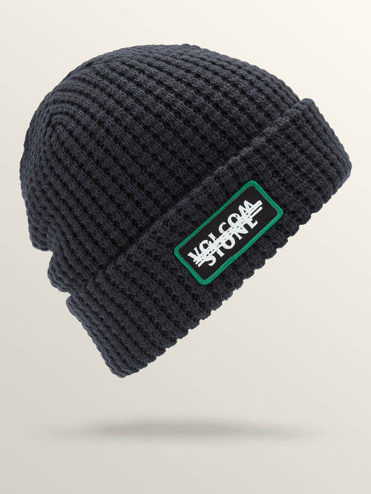 Scribble Stone Beanie - Navy