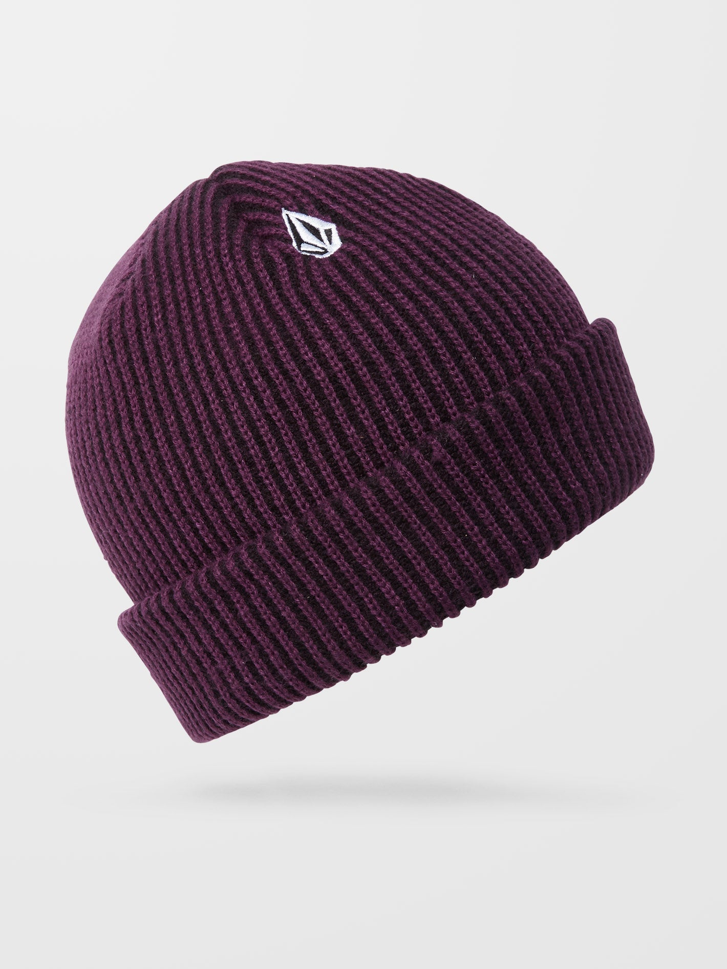 Full Stone Cuff Beanie - MULBERRY