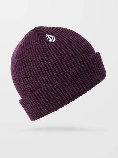 Full Stone Cuff Beanie - MULBERRY