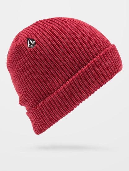 Full Stone Beanie - DEEP RED