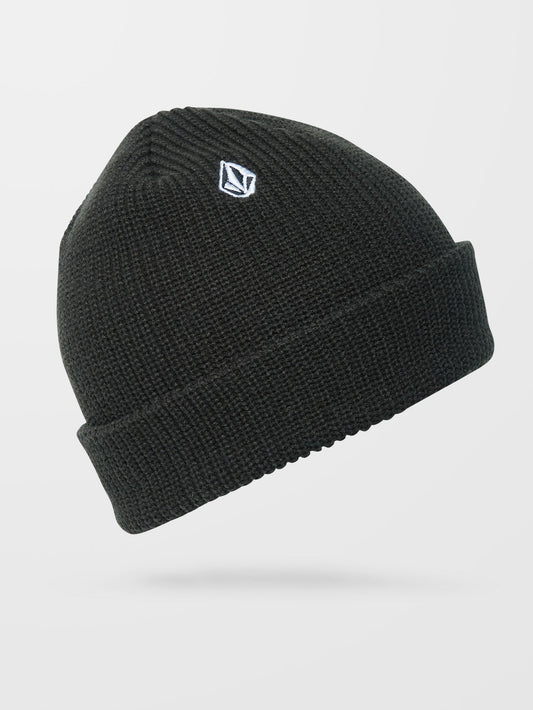 Full Stone Beanie - RINSED BLACK