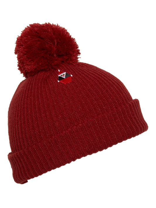 Santastone Beanie - Deep Red