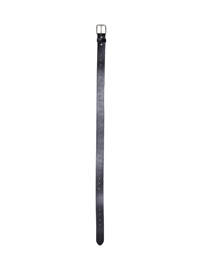 Strangler Leather Belt - Black