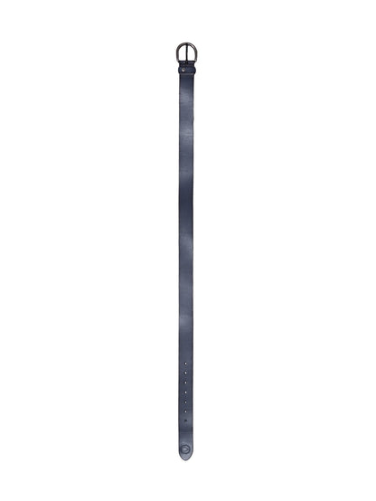 Hombre Leather Belt - Charcoal