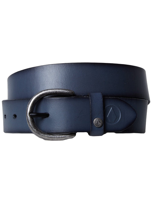 Hombre Leather Belt - Charcoal