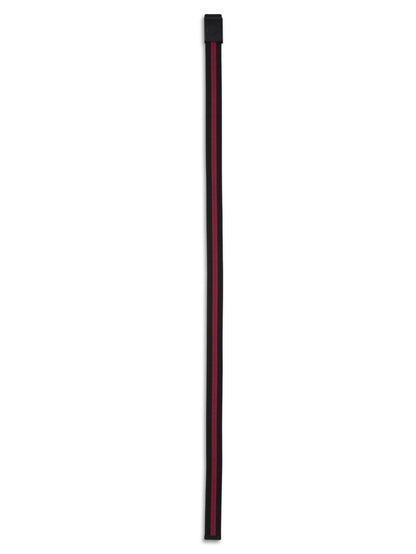 Strap Web Belt  - Burgundy