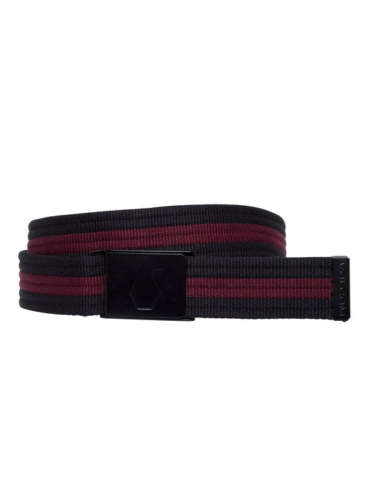 Strap Web Belt - Cabernet