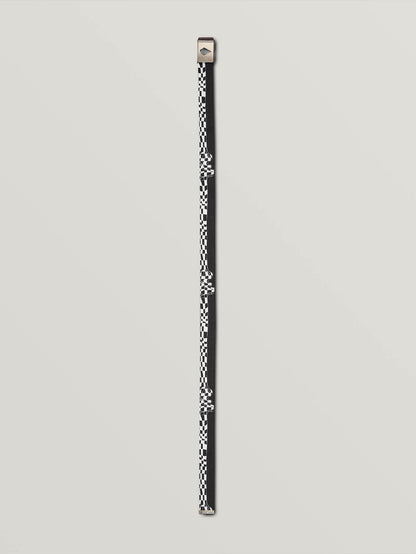 Stone Cut Web Belt - New Black