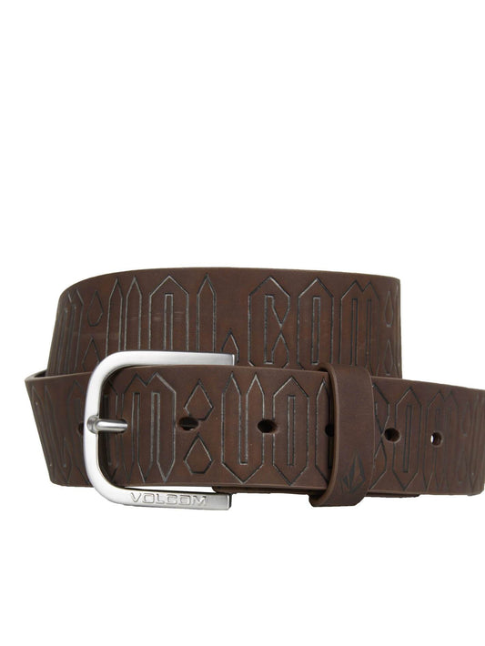 DRAFT PU BELT DARK CHOCOLATE