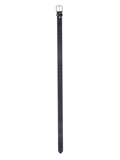 Strangler Leather Belt - Black