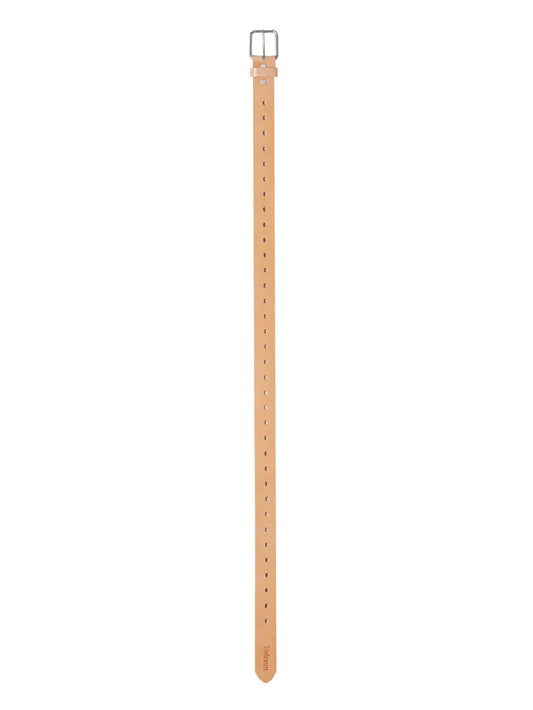 Strangler Leather Belt - Natural