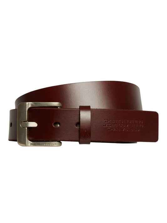 The Classic Leather Belt - BROWN