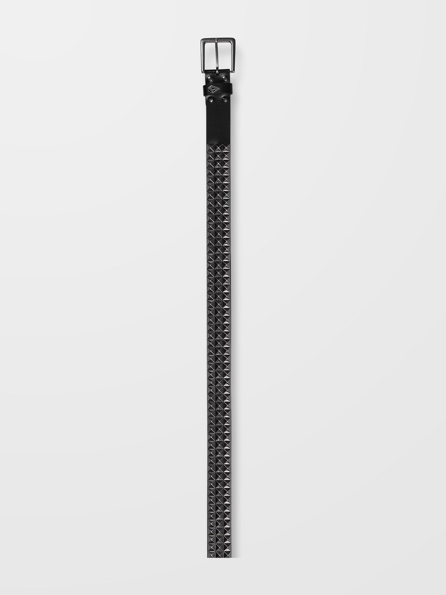 V Ent Leather Belt - BLACK