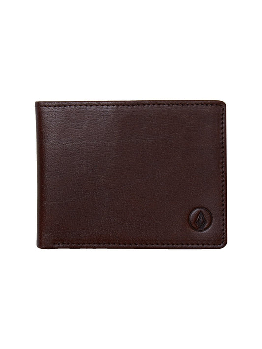 Volcom Leather Wallet - Brown