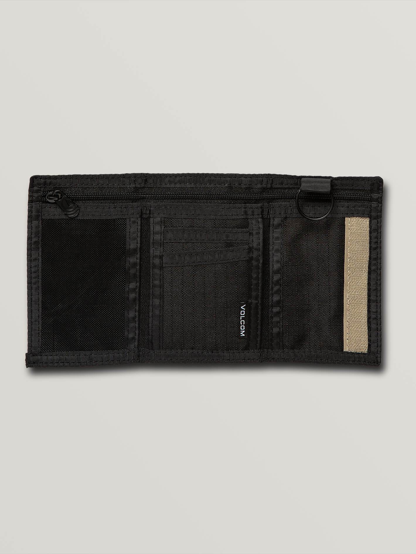 Nylon Stone Wallet - Black