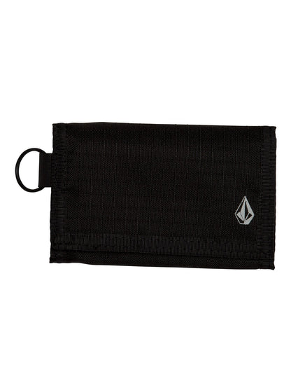 Nylon Stone Wallet - Black