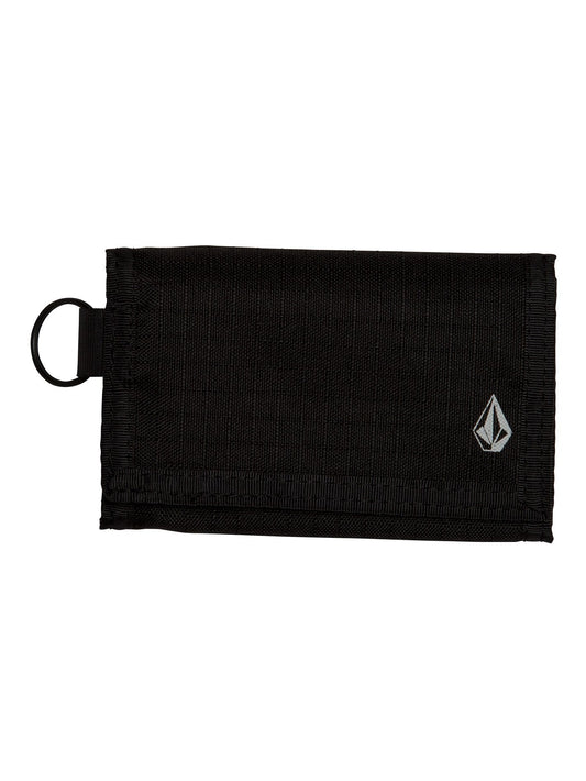 Nylon Stone Wallet - Black