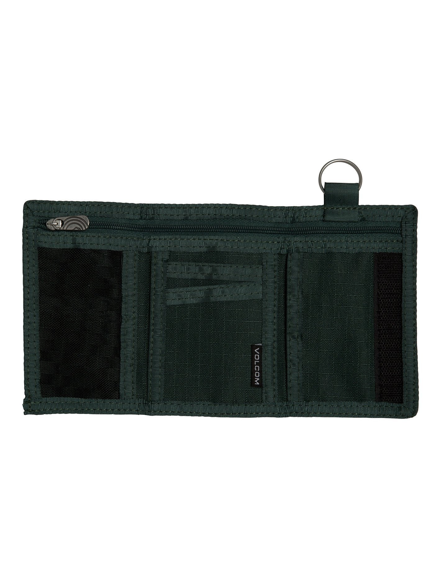 Nylon Stone Wallet - Evergreen