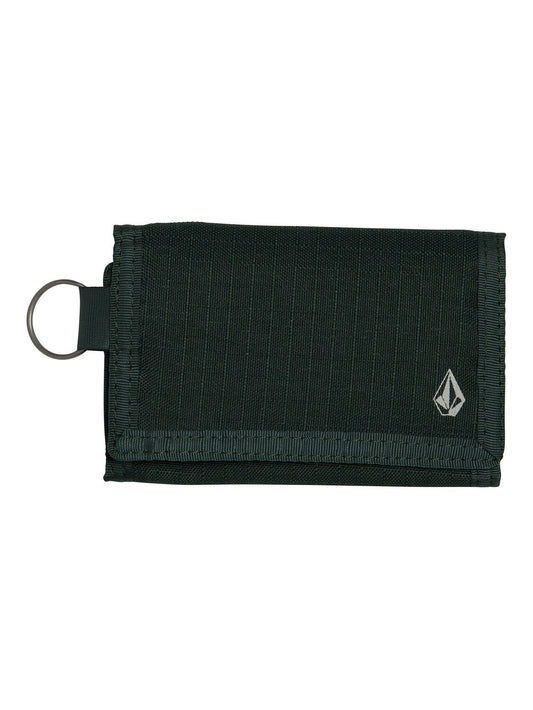 Nylon Stone Wallet - Evergreen