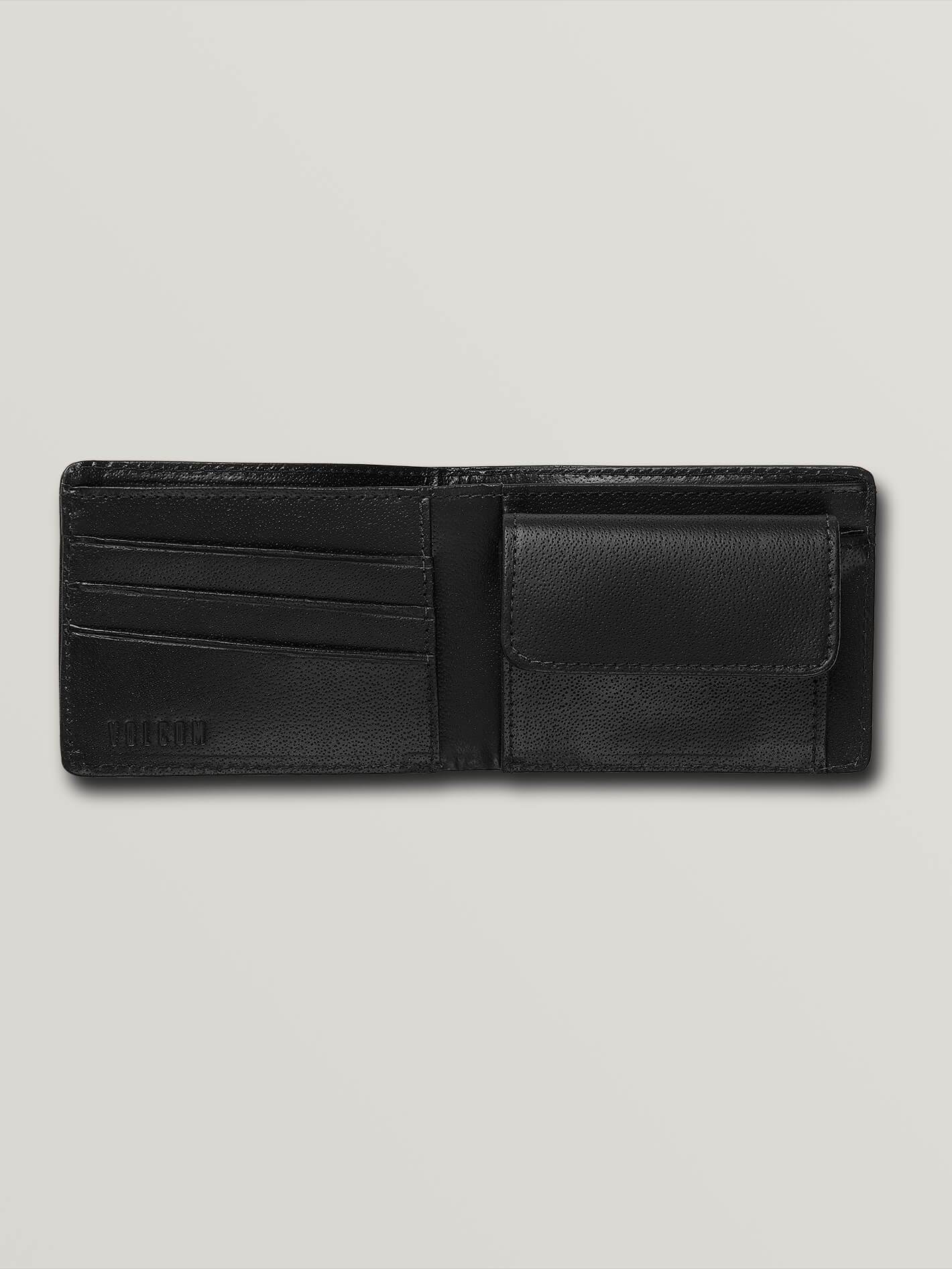 Strangler Leather Wallet - Black