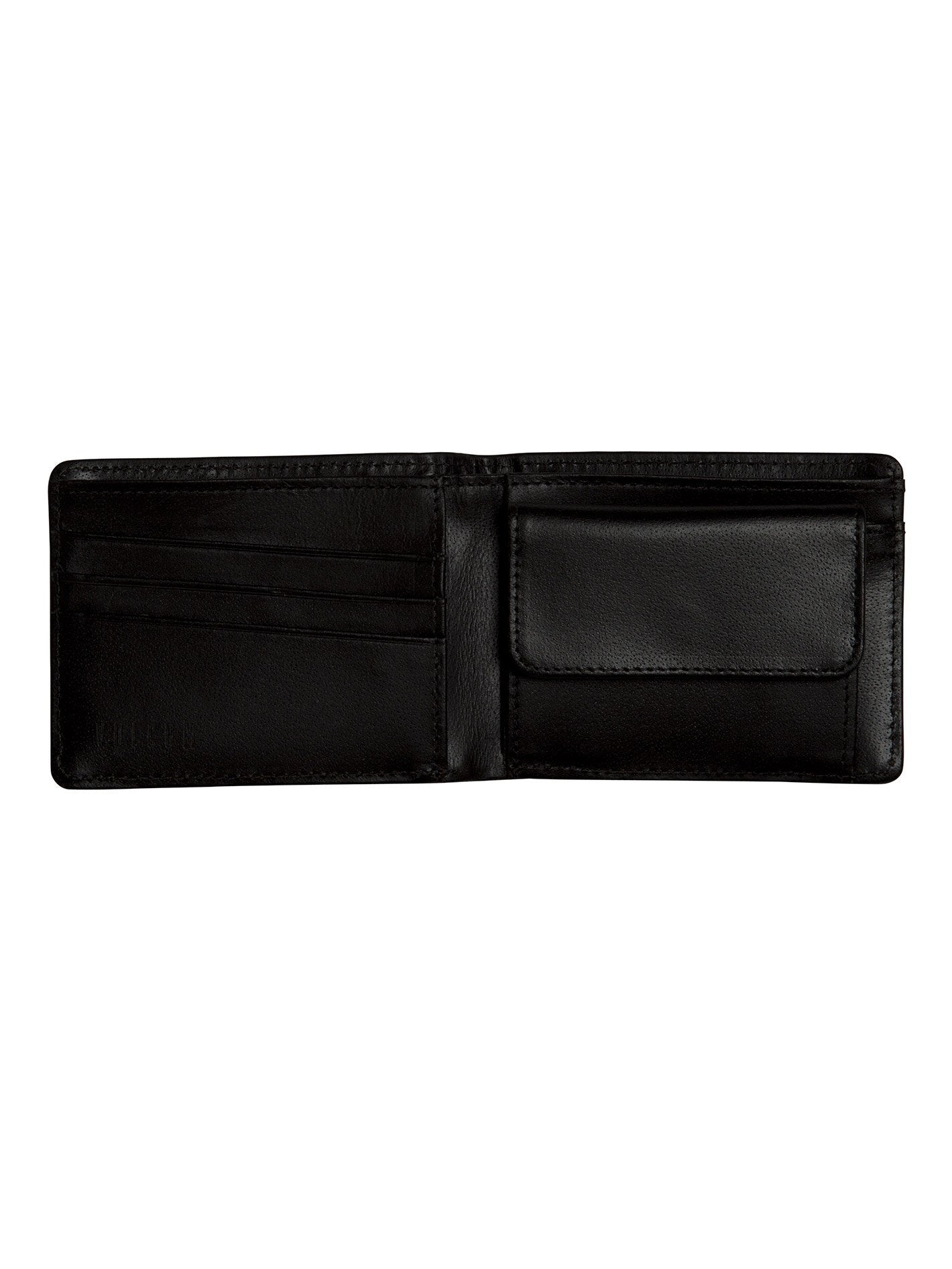 Strangler Leather Wallet - Black