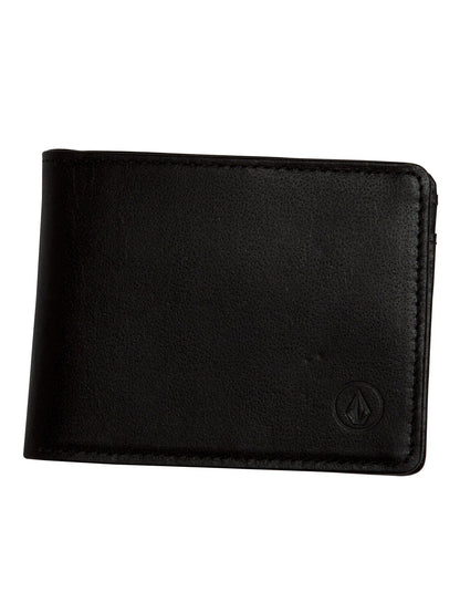 Strangler Leather Wallet - Black