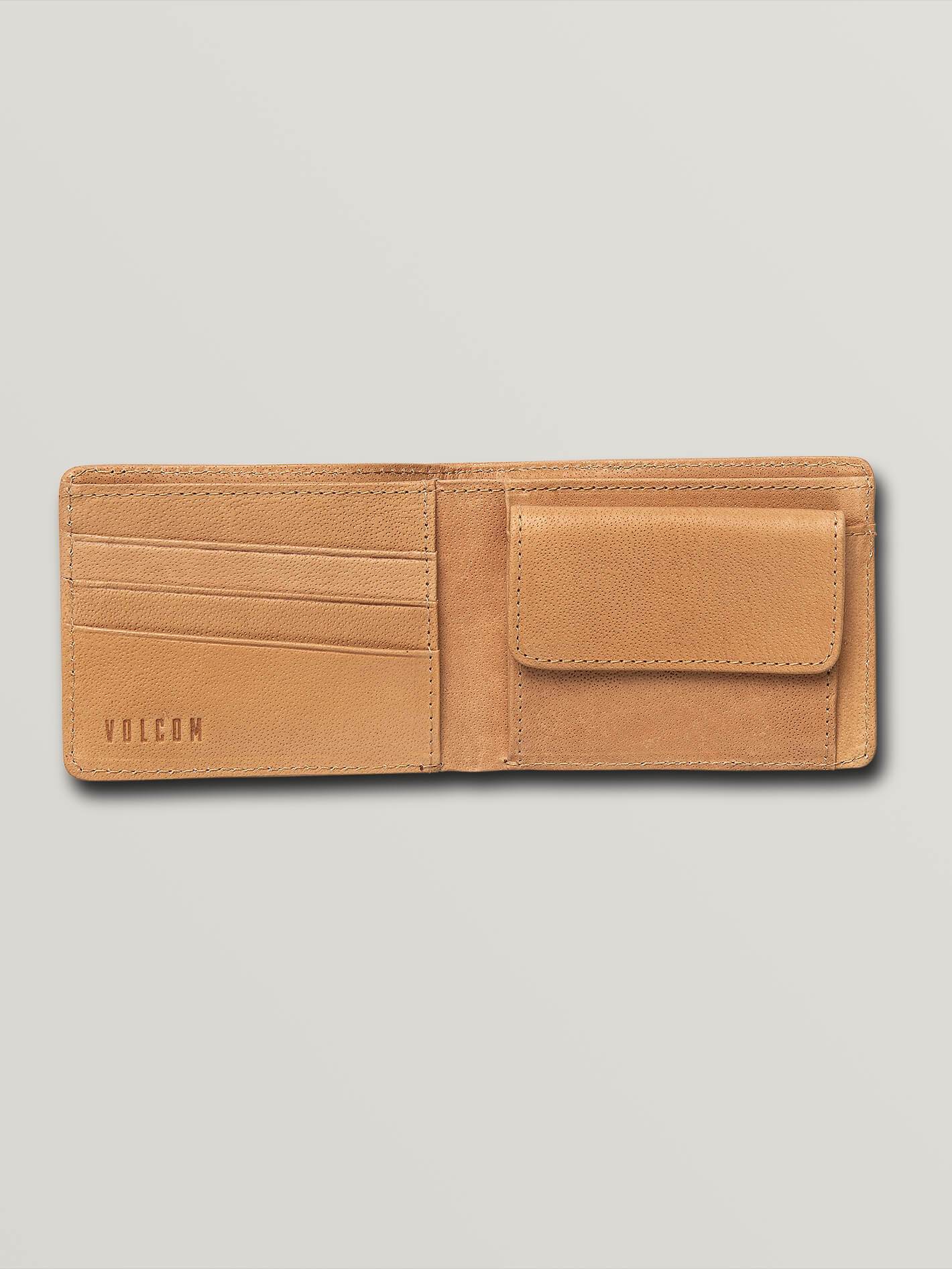 Strangler Leather Wallet - Natural