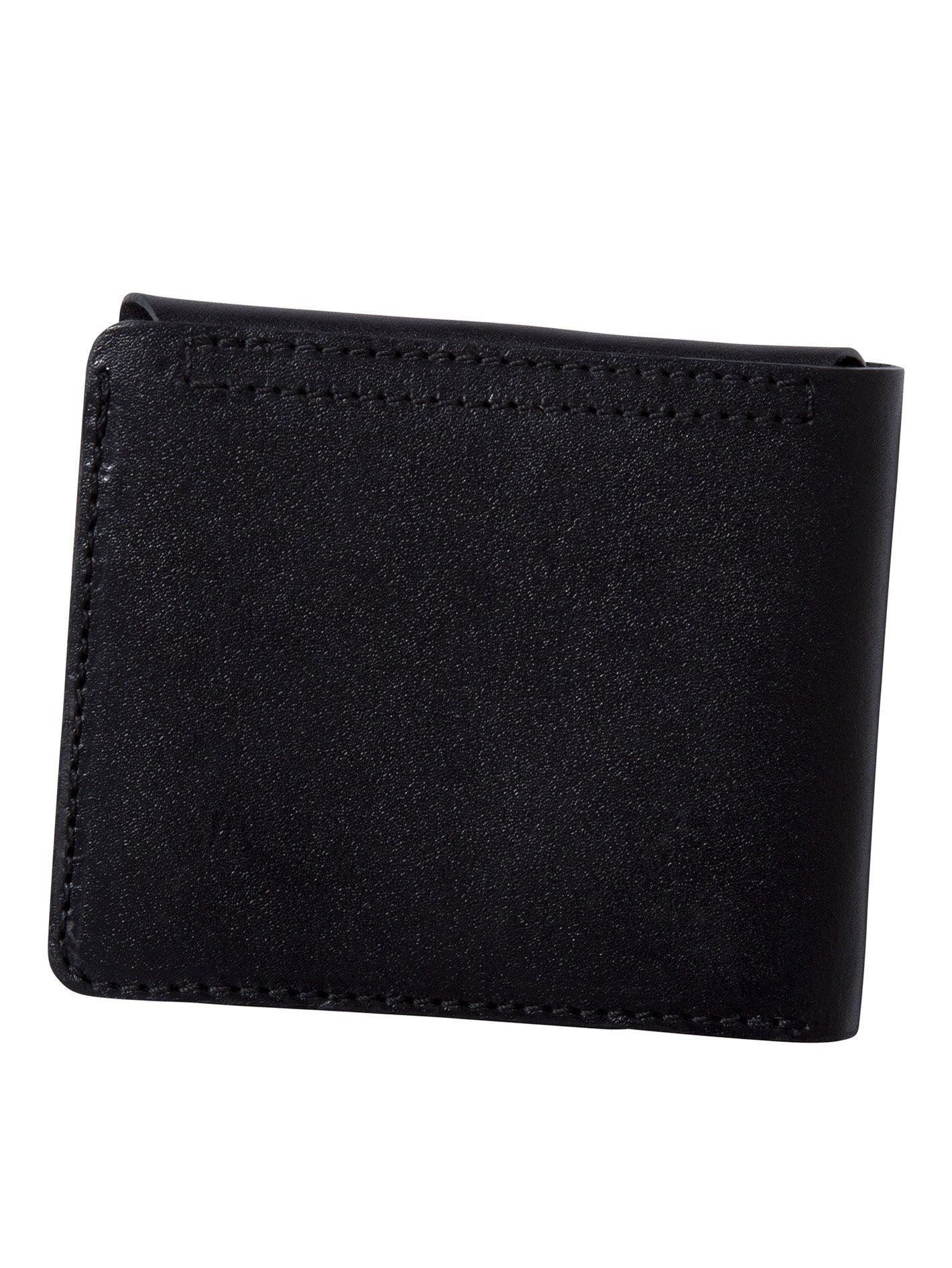 3Fold Leather Wallet - Black