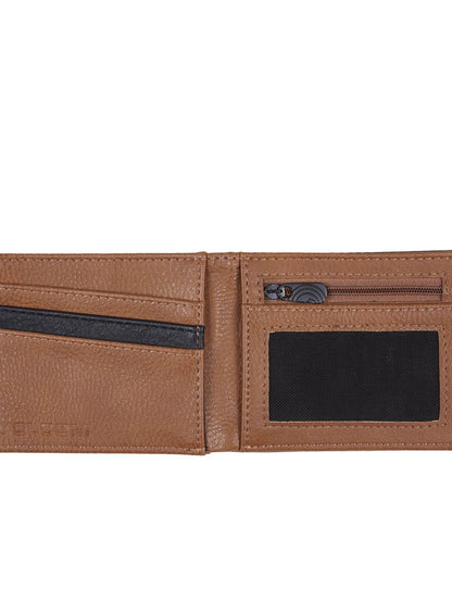 SLIM STONE PU WALLET MOCHA