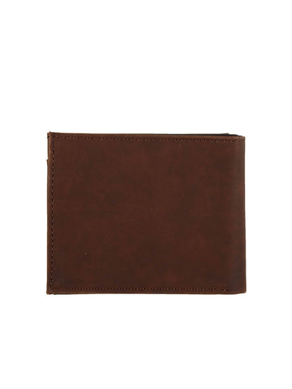 DRAFT PU WALLET DARK CHOCOLATE