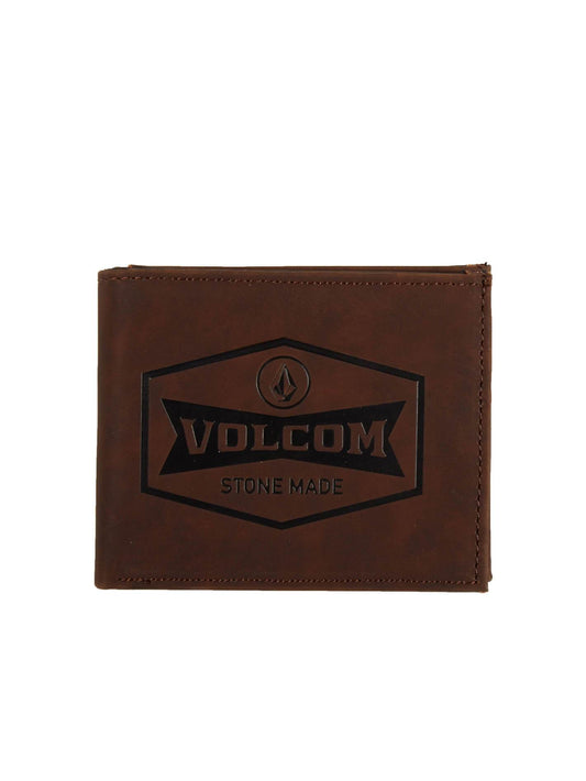 DRAFT PU WALLET DARK CHOCOLATE