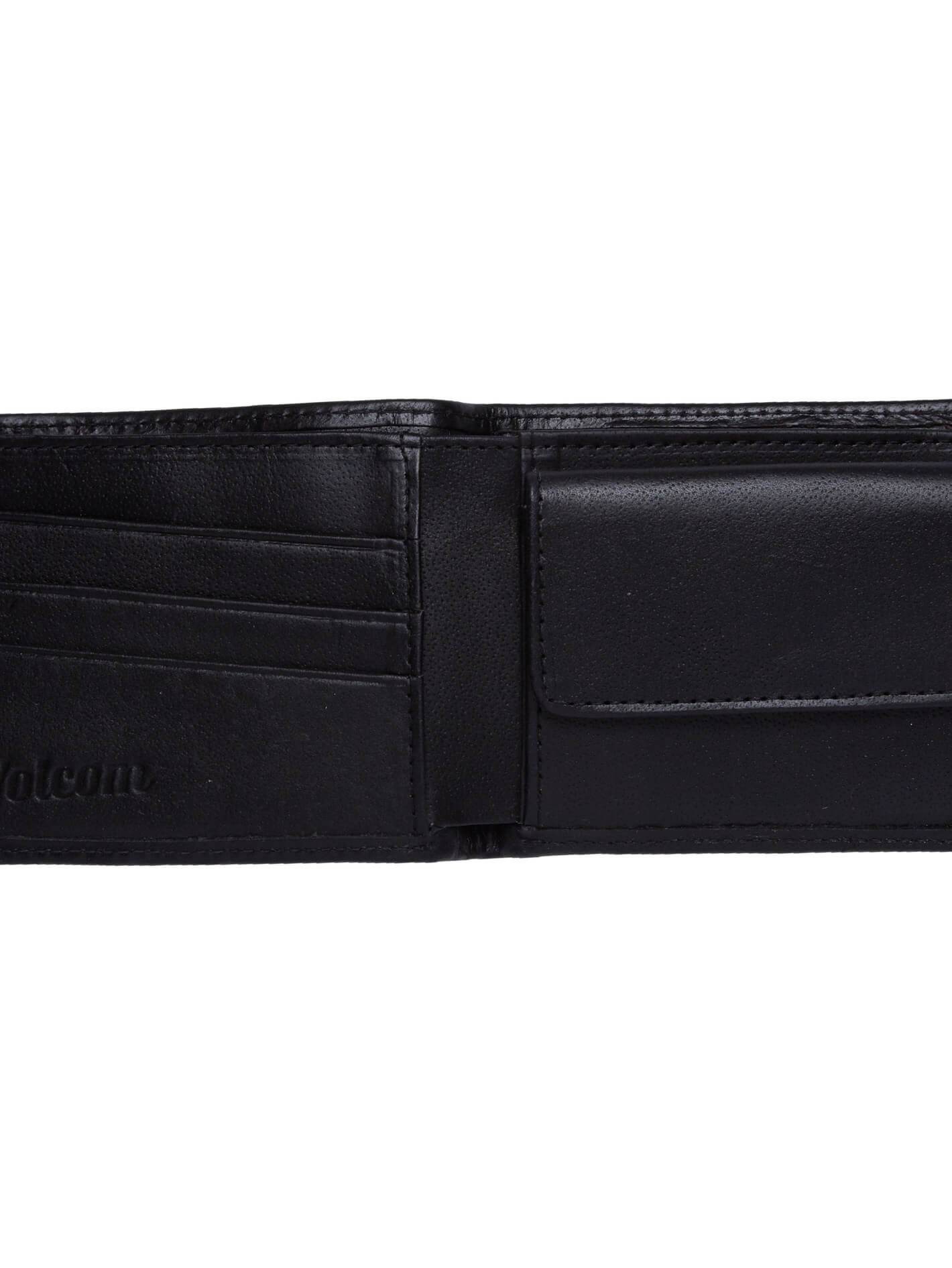 Strangler Leather Wallet - Black