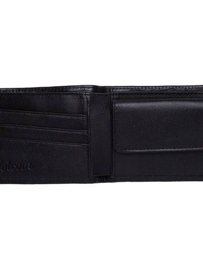 Strangler Leather Wallet - Black