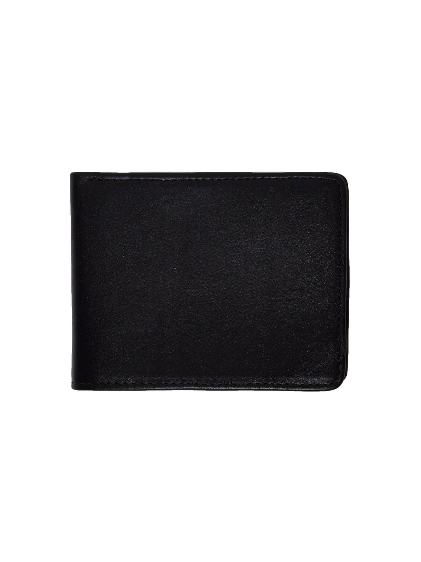 Strangler Leather Wallet - Black