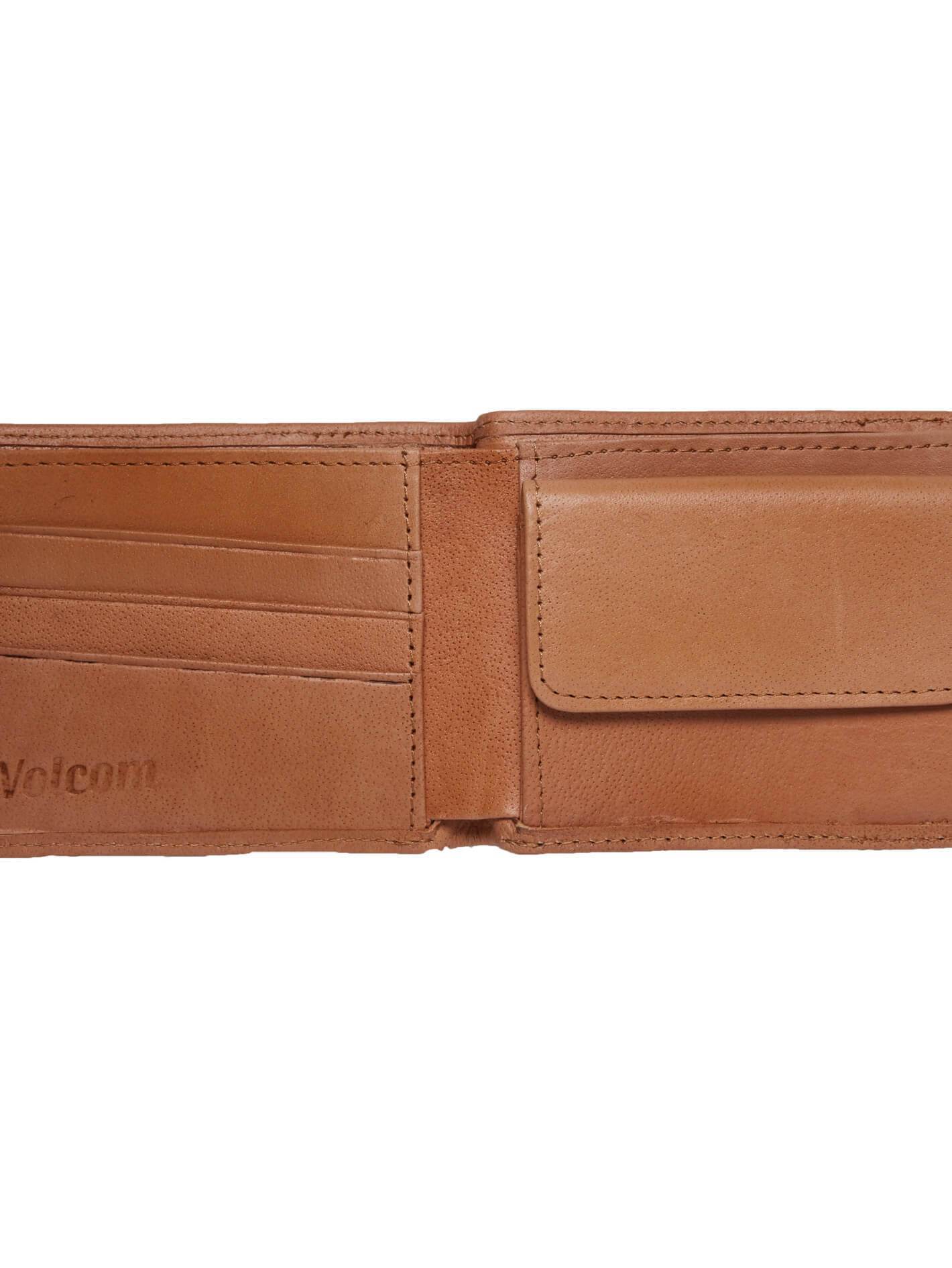 Strangler Leather Wallet - Natural