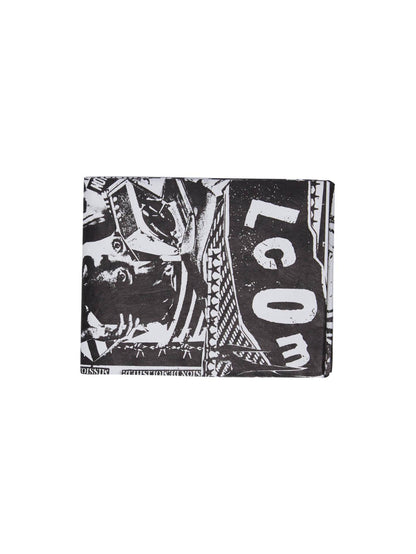 Spinner Pap Wallet - Black