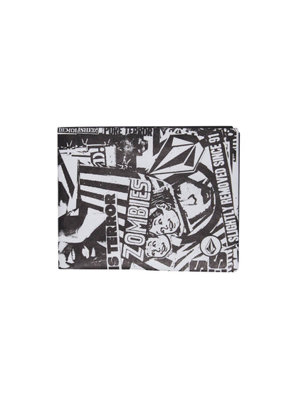 Spinner Pap Wallet - Black