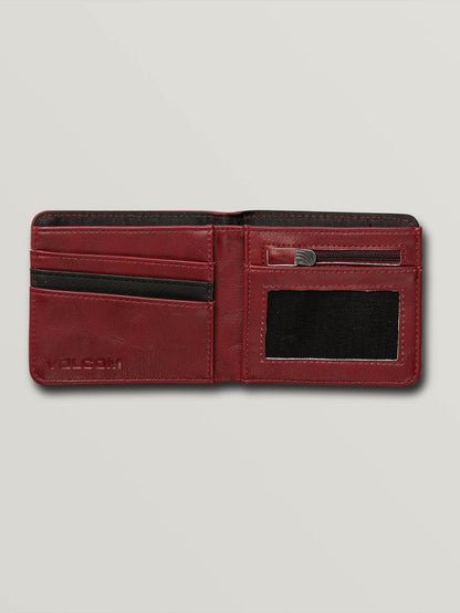 Slim Stone Wallet - Cabernet