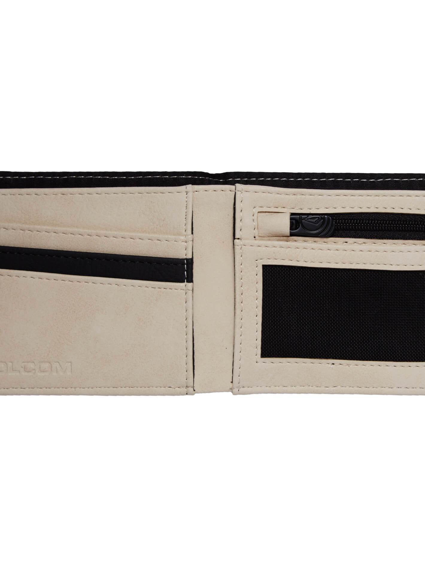 Slim Stone Pu Wallet - Dirty White